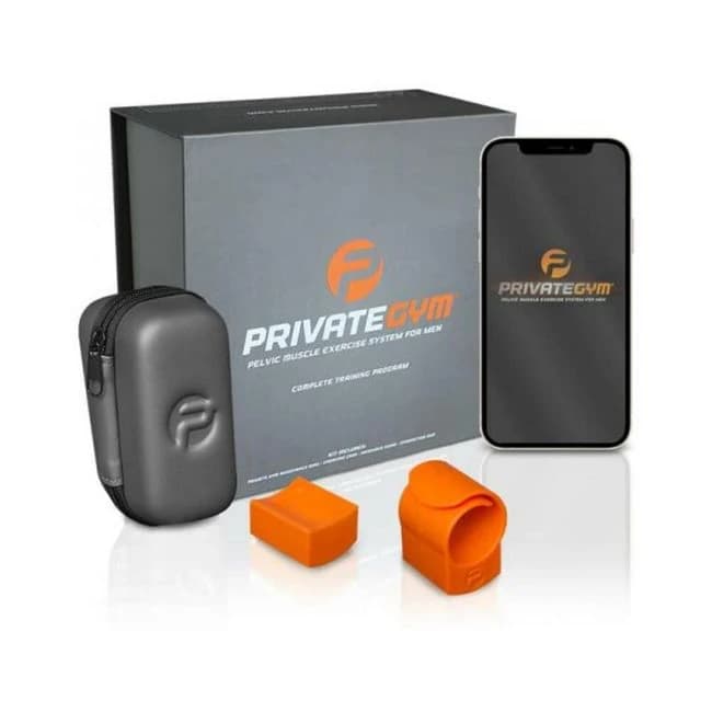 Private Gym Pelvic Muscle Exercise System for Men Orange, image 1