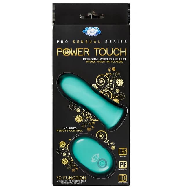 Pro Sensual Power Touch Bullet W/ Remote Control, image 1
