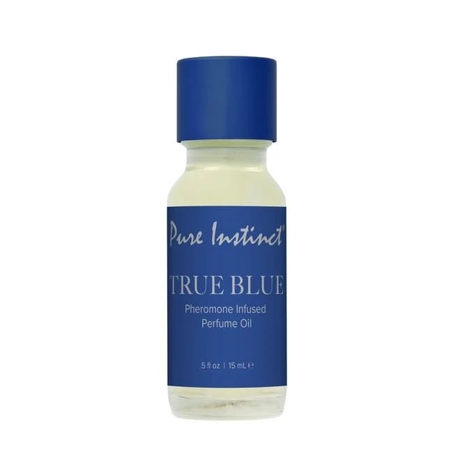 Pure Instinct Pheromone Infused Parfum True Blue .5oz/ 15ml - Image 1 Pure Instinct Pheromone Infused Parfum True Blue .5oz/ 15ml - Image 1