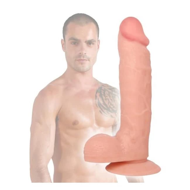 Raging Cockstars Buffed Out Billy 7.5 Inch Realistic Dildo, image 1