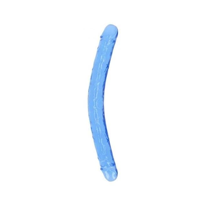 Realrock Crystal Clear Double Dong. Dual-Ended Dildo, image 1