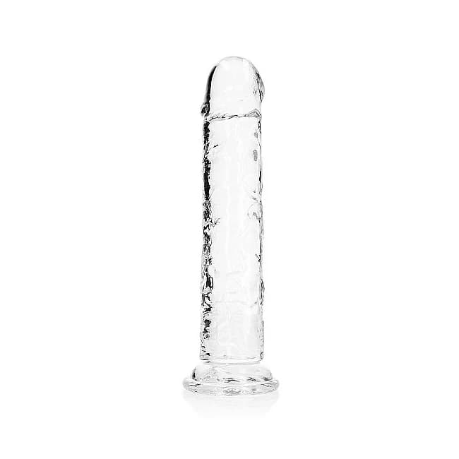 Realrock Realistic Straight Dildo 11in Transparent - Image 1 Realrock Realistic Straight Dildo 11in Transparent - Image 1