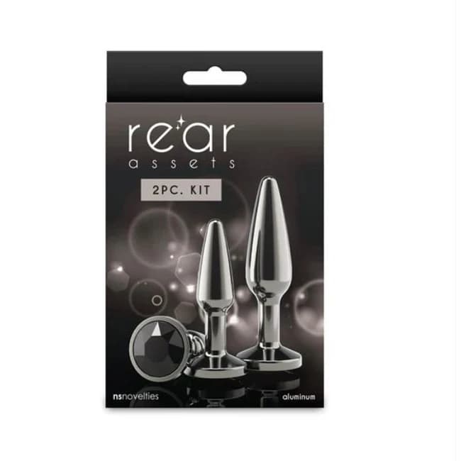 REAR ASSETS TAPERED TRAINER KIT GUNMETAL BLK - Image 1