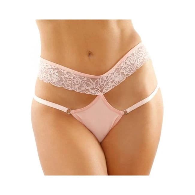 Ren Microfiber Panty with Double-Strap Waistband Light, image 1