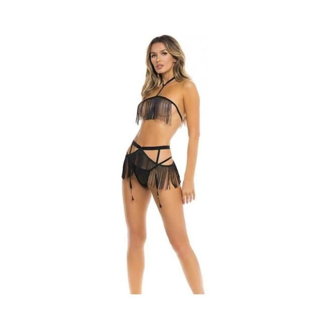Rene Rofe Rassel Tassle Bra, Skirt & G-String, image 1