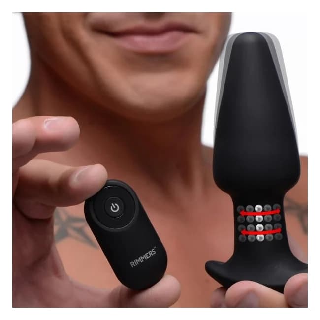 Rimmers Gyro-R 10x Smooth Rimming Plug with Remote Control, image 1