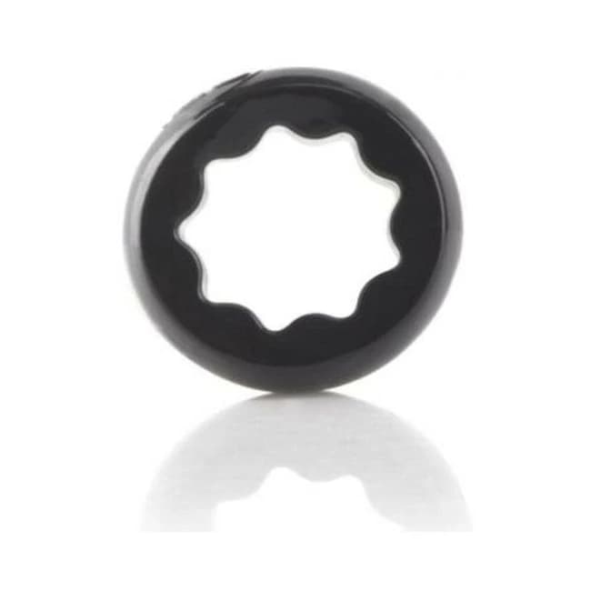 Ringo Rangler Spur Cockring Black 10 Each per Box, image 1