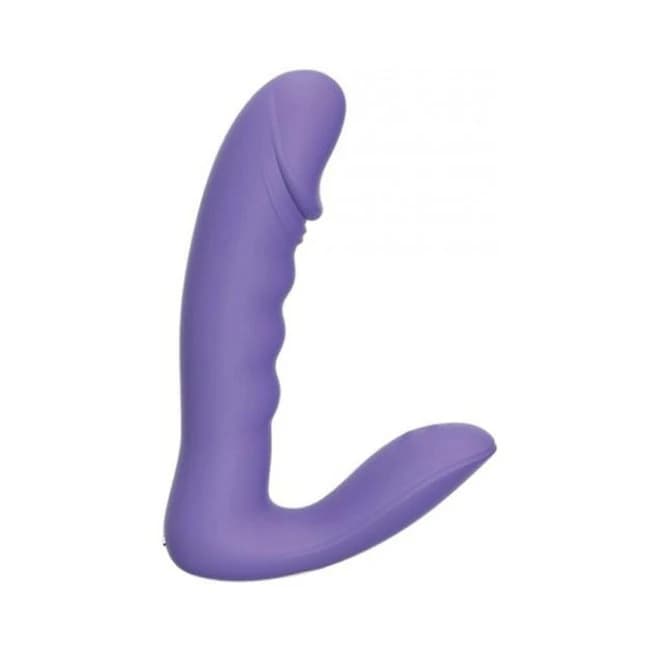Rora App-Controlled Rotating G-Spot Vibrator & Clitoral Stimulator - Purple, image 1