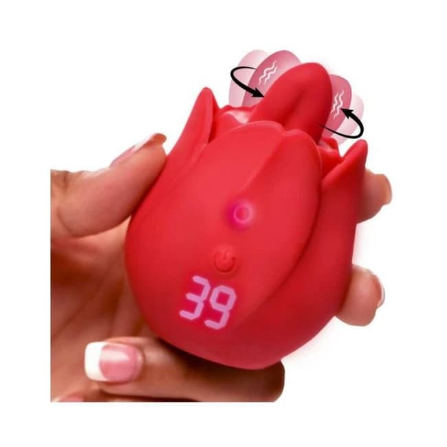 Rose Kisser Licking and Vibrating Digital Clitoral Stimulator, image 1