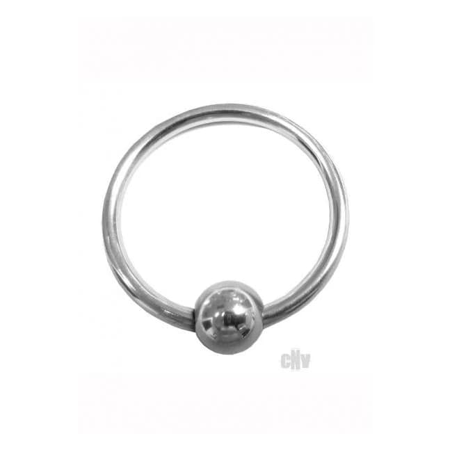 Rouge Stainless Steel Glans Ring W/pressure Point Ball - Image 1 Rouge Stainless Steel Glans Ring W/pressure Point Ball - Image 1