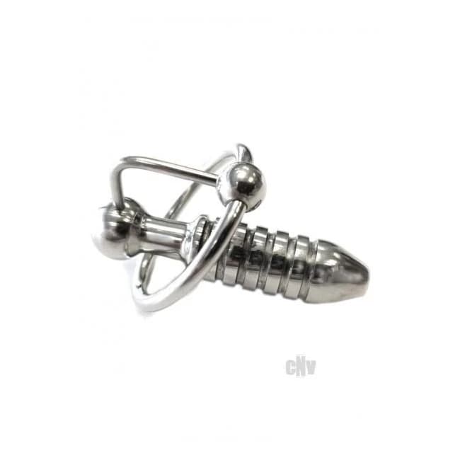 Rouge Steel Beaded Urethral Probe Cock Ring - Image 1 Rouge Steel Beaded Urethral Probe Cock Ring - Image 1