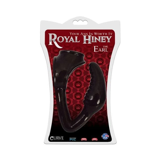 Royal Hiney Red the Earl Cock Ring Anal Plug Combo, image 1