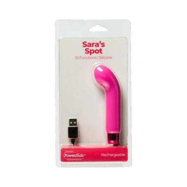 Sara's Spot Rechargeable Bullet with Removable G-Spot Sleeve, image 1