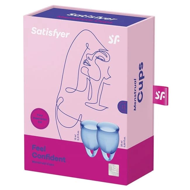 Satisfyer Feel Confident Menstrual Cup, image 1