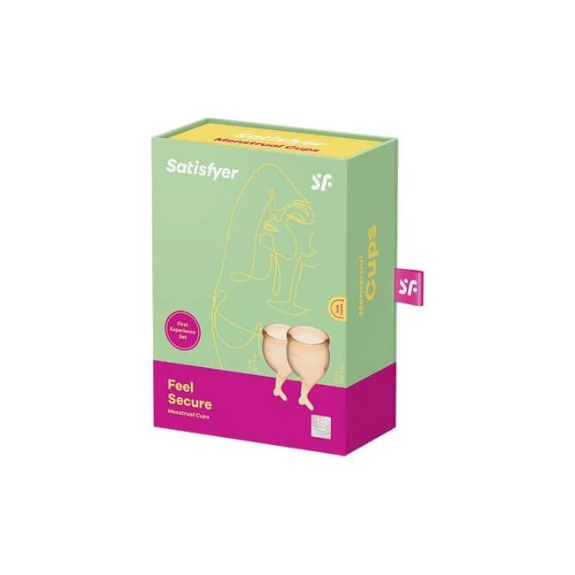Satisfyer Feel Secure Menstrual Cup, image 1