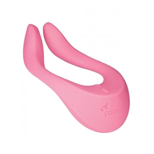Satisfyer Partner Multifun 2 Pink Couples Vibrator, image 1