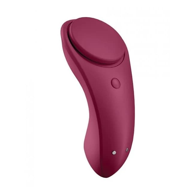 Satisfyer Sexy Secret Panty Vibrator - Red Wine, image 1