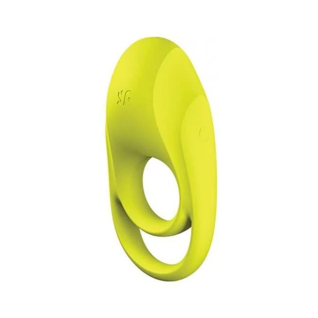 Satisfyer Spectacular Duo Ring Vibrator - Lime Green, image 1