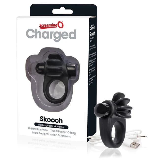 Screaming O Charged Skooch Vooom Mini Vibe Black, image 1