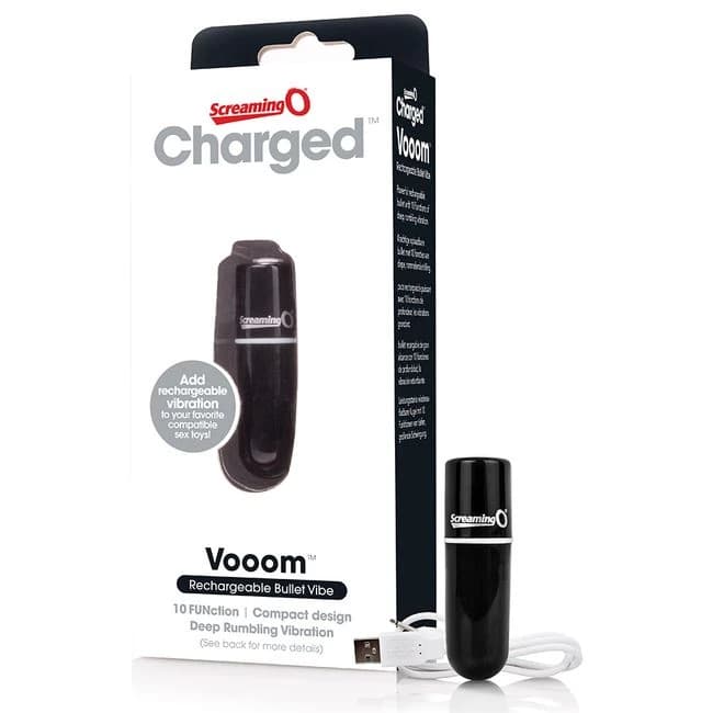 Screaming O Charged Vooom Rechargeable Bullet Vibe, image 1