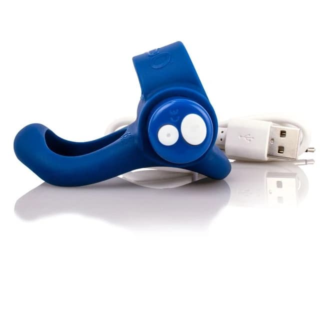 Screaming O Charged You Turn Plus Blueberry Cock Ring, image 1