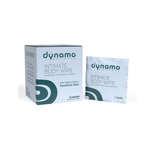 Screaming O Dynamo Wellness Intimate Body Wipes, image 1