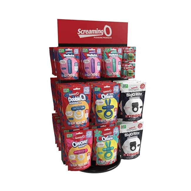 Screaming O Spring 2023 New Product Counter Display, image 1