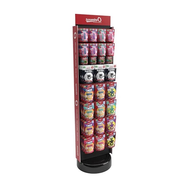 Screaming O Spring 2023 New Product Floor Display, image 1