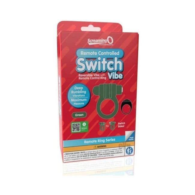 Screaming O Switch Remote Controlled Vibrating Ring -, image 1