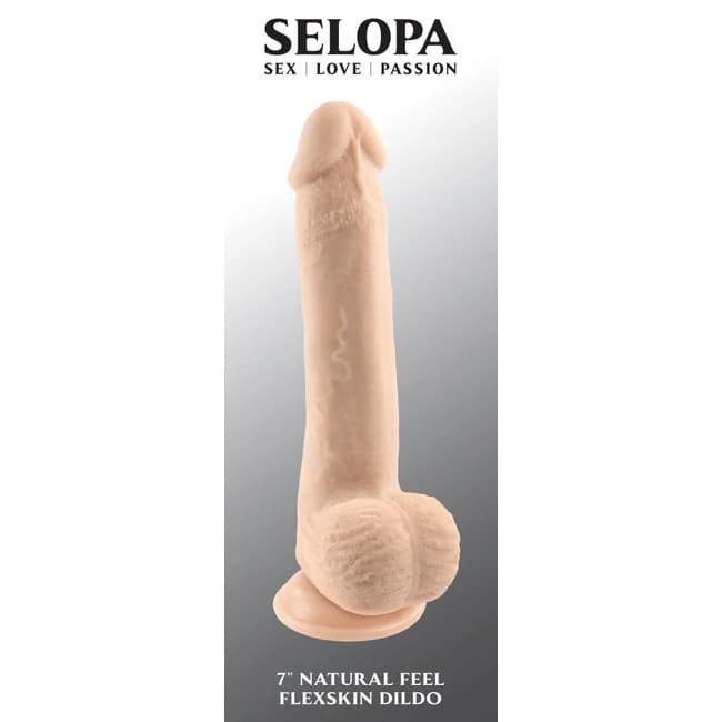 Selopa 7 in Natural Feel Flexskin Dildo, image 1