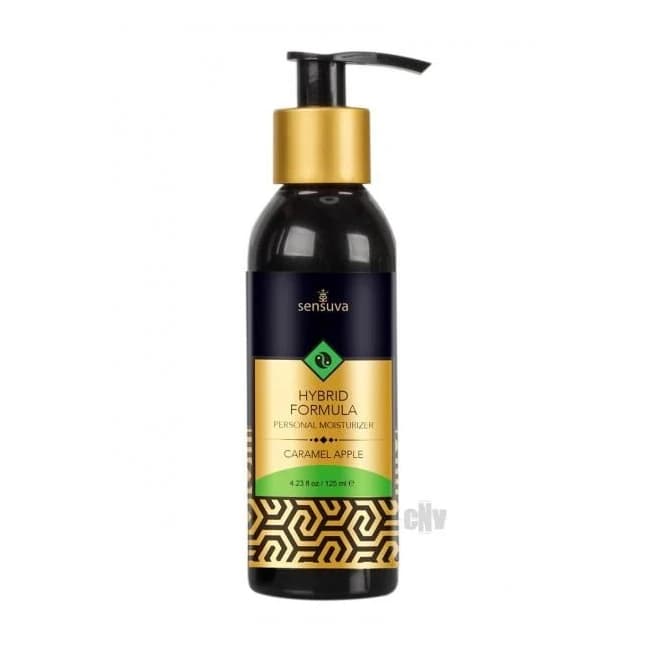 Sensuva Hybrid Personal Moisturizer - Caramel Apple 8 Fl. Oz. Bottle, image 1