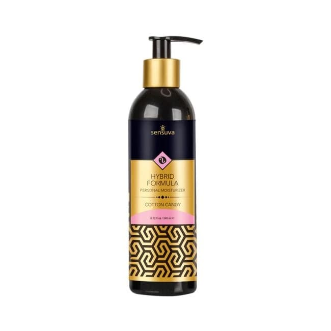 Sensuva Hybrid Personal Moisturizer - Cotton Candy 8 Fl. Oz. Bottle, image 1