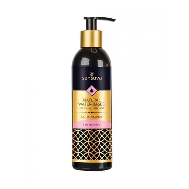 Sensuva Natural Water Based Personal Moisturizer - 8.12 Oz Cotton Candy - Image 1 Sensuva Natural Water Based Personal Moisturizer - 8.12 Oz Cotton Candy - Image 1