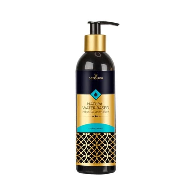 Sensuva Natural Water-Based Personal Moisturizer - Unscented 8 Fl. Oz. Bottle, image 1