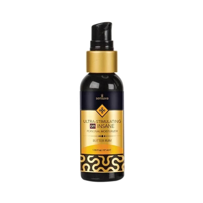 Sensuva Ultra-stimulating on Insane Personal Moisturizer - Butter Rum 2 Fl. Oz. Bottle - Image 1 Sensuva Ultra-stimulating on Insane Personal Moisturizer - Butter Rum 2 Fl. Oz. Bottle - Image 1