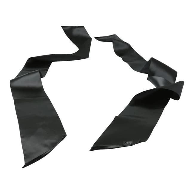 Sex & Mischief Beginners Silk Sash Restraint Black, image 1