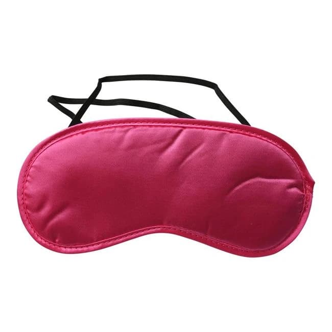 Sex & Mischief Satin Hot Pink Blindfold - Image 1 Sex & Mischief Satin Hot Pink Blindfold - Image 1