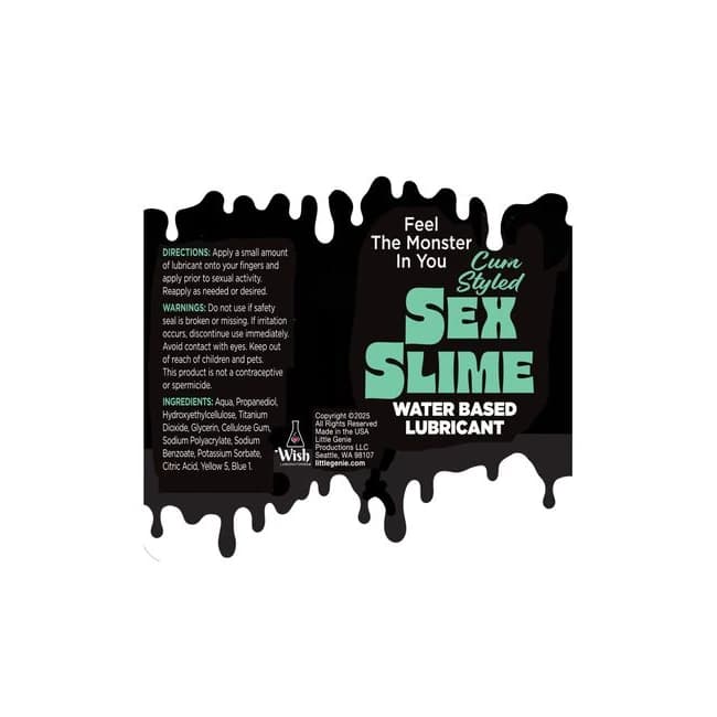 SEX SLIME CUM STYLE GREEN 4 OZ - Image 1
