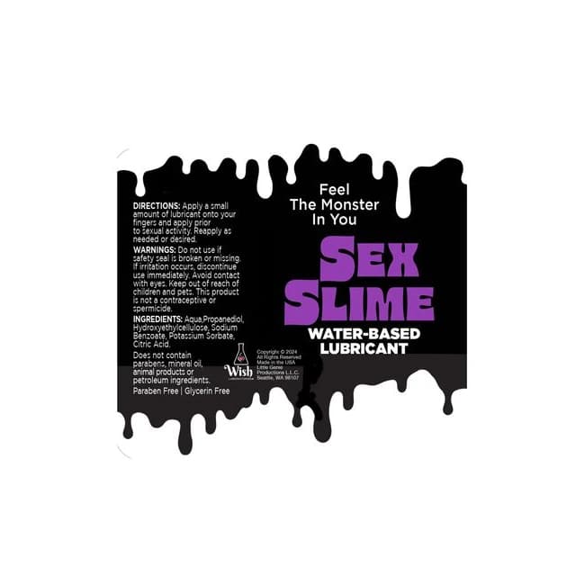 SEX SLIME PURPLE LUBE 4 OZ - Image 1