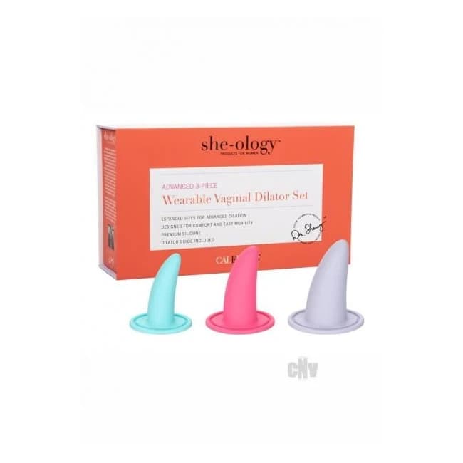 She-Ology Advanced Wearable Vaginal Dilator - 3 Piece Set, image 1