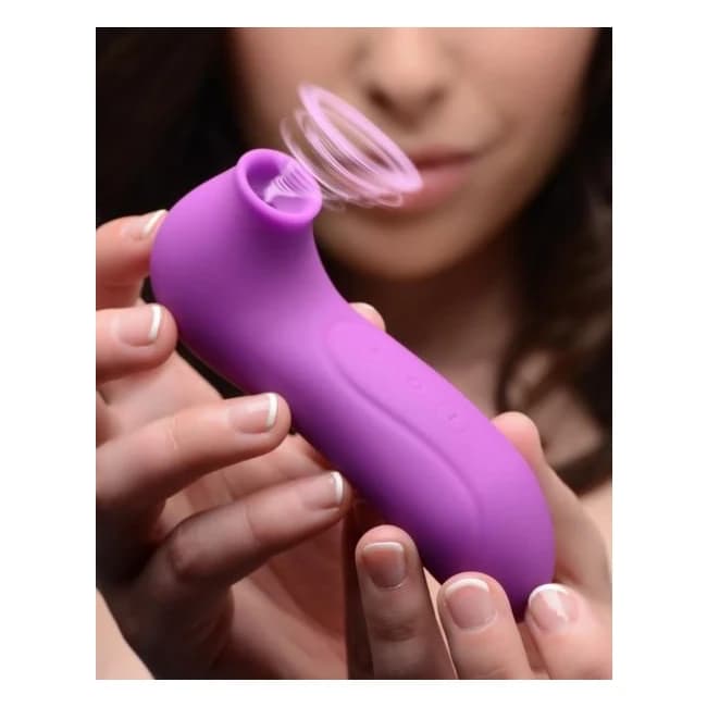 Shegasm Petite Focused Clitoral Stimulator Purple, image 1