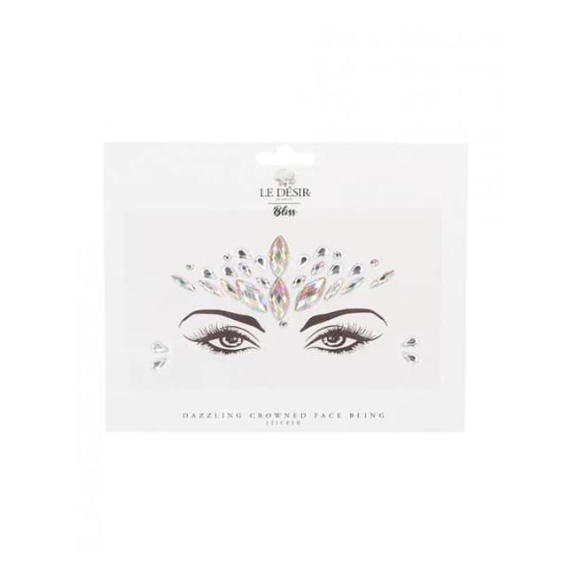 Shots Bliss Dazzling Crowned Face Bling Sticker O/S, image 1
