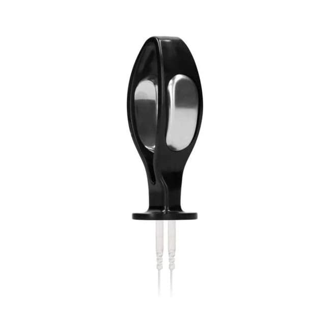 Shots Electroshock E-Stim Hollow Butt Plug Black, image 1