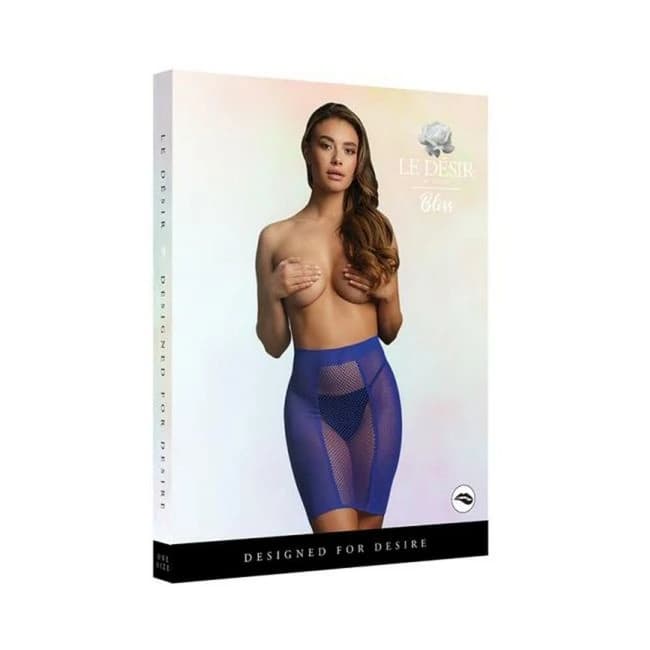 Shots Le Desir High-Waist Fishnet Skirt, image 1