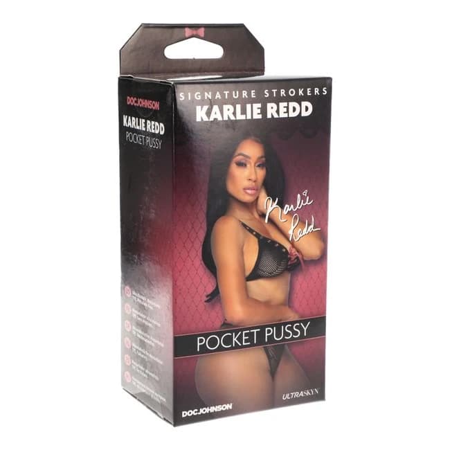 Signature Strokers Camgirls Karlie Redd Ultraskyn Pocket Pussy Caramel, image 1