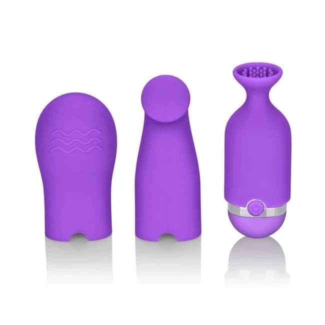 Silhouette S21 Vibrator with 3 Sleeves Purple, image 1