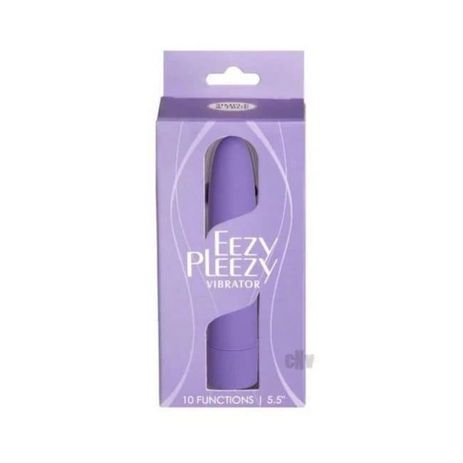 Simple & True Eezy Pleezy Classic Vibrator 5.5 In. Purple - Image 1 Simple & True Eezy Pleezy Classic Vibrator 5.5 In. Purple - Image 1
