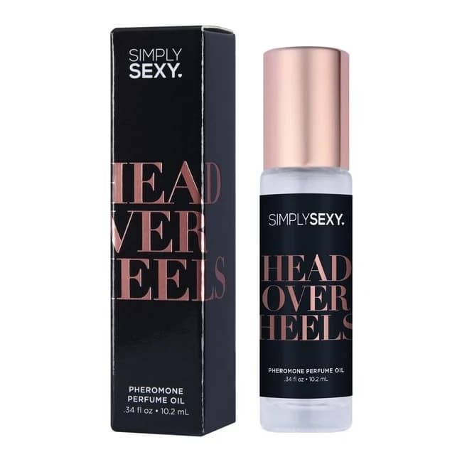 SIMPLY SEXY PHEROMONE OIL HEAD OVER HEELS .34 FL OZ - Image 1 SIMPLY SEXY PHEROMONE OIL HEAD OVER HEELS .34 FL OZ - Image 1