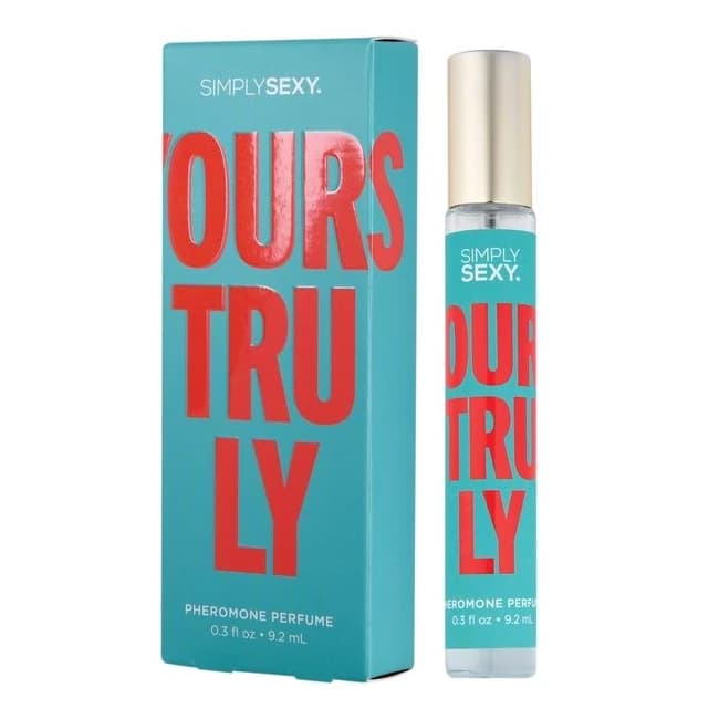 SIMPLY SEXY PHEROMONE PERFUME YOURS TRULY .3 FL OZ - Image 1