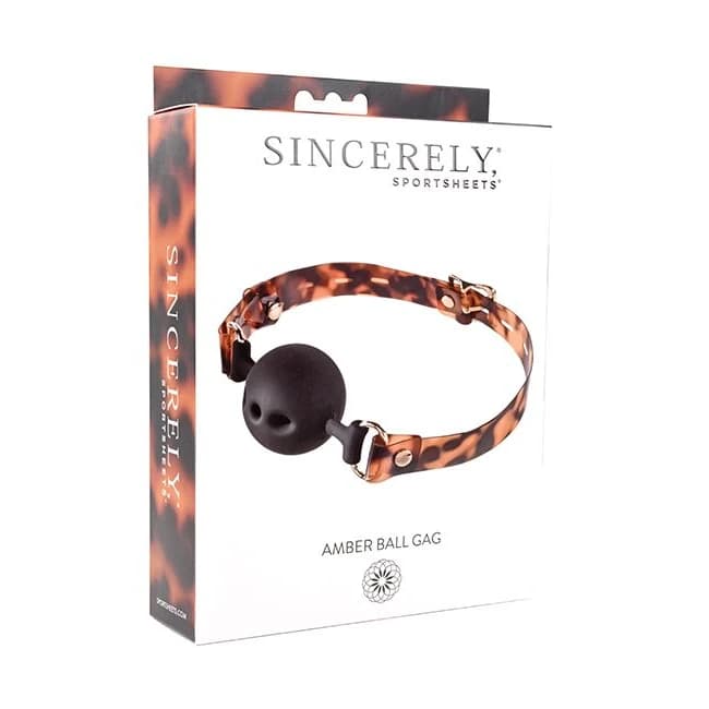 Sincerely Amber Ball Gag - Image 1 Sincerely Amber Ball Gag - Image 1
